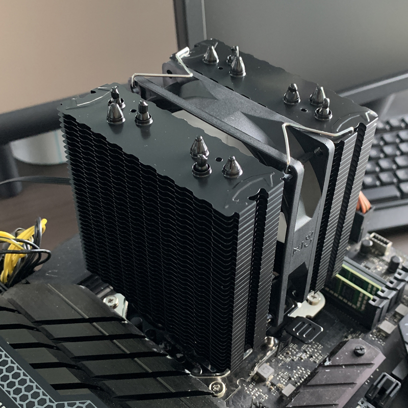 6 warmtepijpen CPU-luchtkoeler - Air Cooler Cpu recensie en prijs