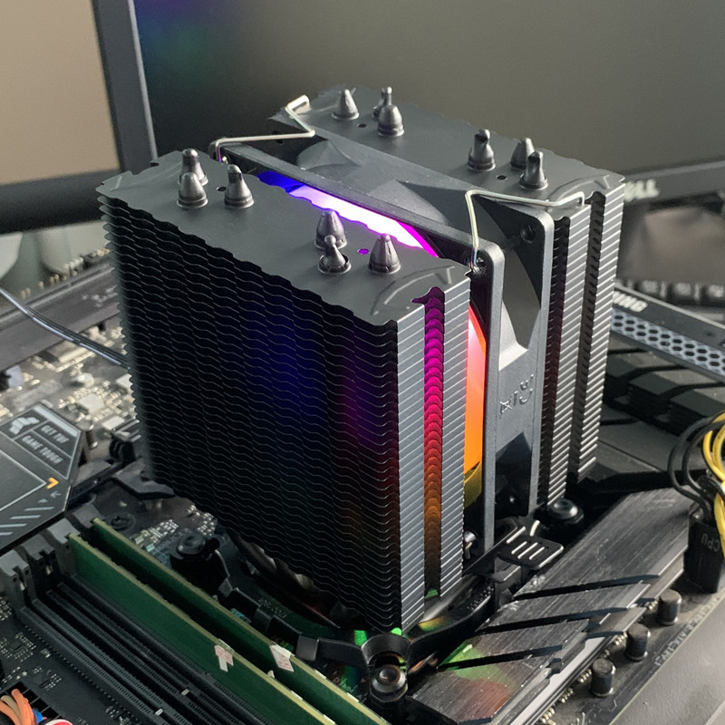 6 warmtepijpen CPU-luchtkoeler - Air Cooler Cpu recensie en prijs